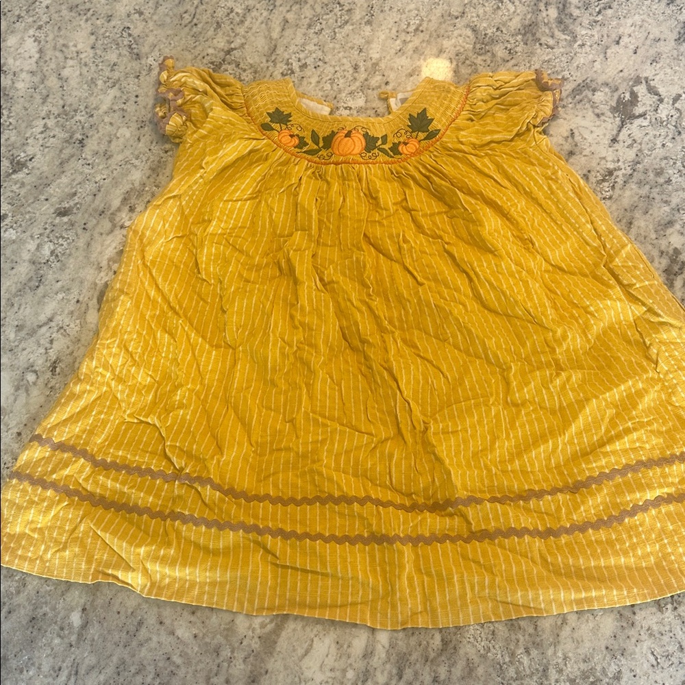 Lil Cactus Pumpkin Toddler Dress